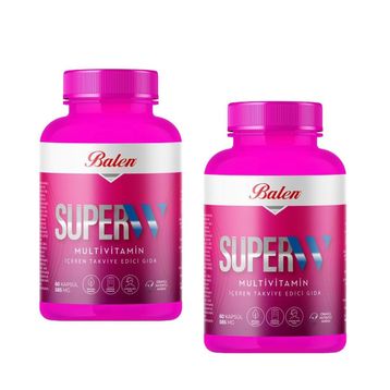Balen Süper-W Multivitamin 585 mg 60 Kapsül
