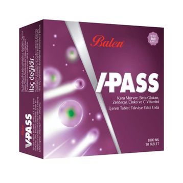 Balen V-Pass 1000 mg 30 Tablet