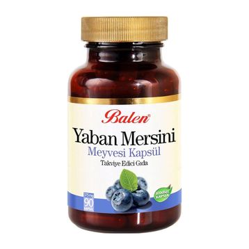 Balen Yaban Mersini 90 Kapsül