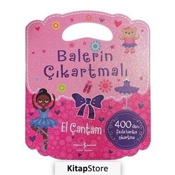 Balerin Çıkartmalı El Çantam / Kollektif