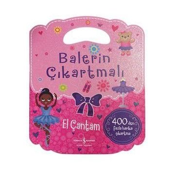 Balerin Çıkartmalı El Çantam / Kollektif