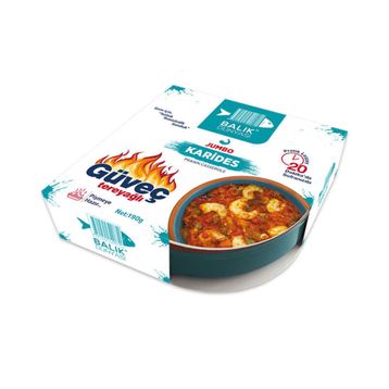 Balık Dünyası 190 gr Güveç Jumbo Karides