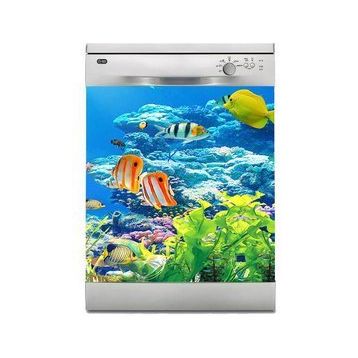 Balıklar Bulaşık Makinesi Sticker
