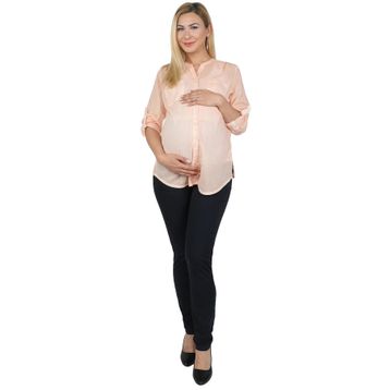 Balins Slim Fit 5 Cepli Micro Ribana Kumaş Lacivert Renk Hamile Pantolon