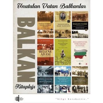 Balkan Kitaplığı Set 9'lu Takım - İlgi Kültür Sanat Yayıncılık
