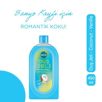 Balmy 450 ml Hindistan Cevizi Vanilya Duş Jeli