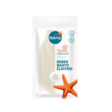 Balmy Baby Bambu Bebek Banyo Eldiveni