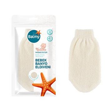 Balmy Baby Bambu Bebek Banyo Eldiveni