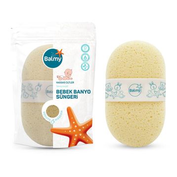 Balmy Baby Bambu Bebek Banyo Eldiveni