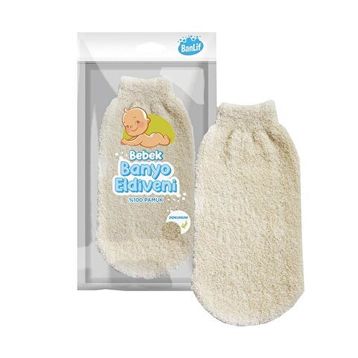Balmy Baby Bambu Bebek Banyo Eldiveni