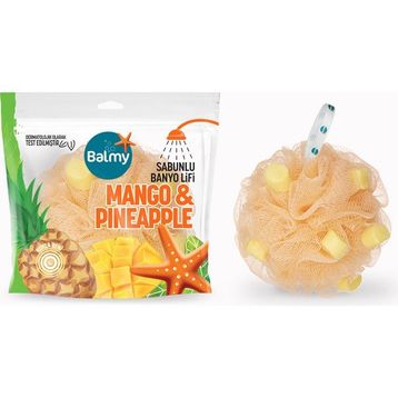 Balmy Mango ve Ananas Sabunlu Banyo Lifi