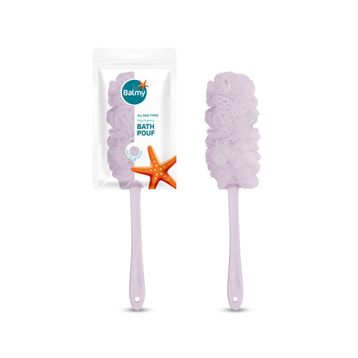 Balmy Pembe Saplı Banyo Lifi