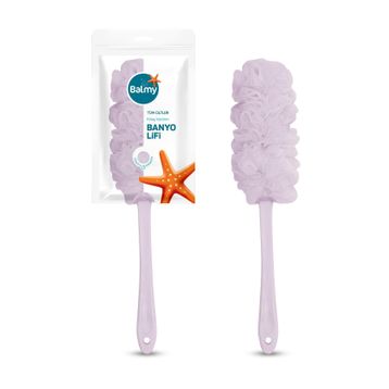 Balmy Pembe Saplı Banyo Lifi