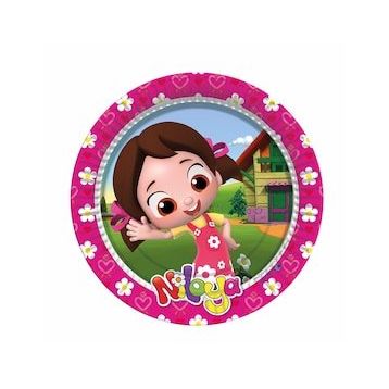 Balon Evi LNL8436 23 cm Niloya 8 Adet Kağıt Tabak