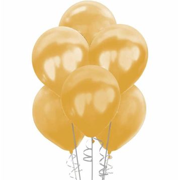 Balon Evi Metalik Altın 100'lü Balon