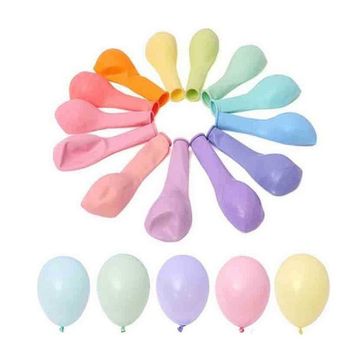Balonevi 12 inch Karışık Makaron Balon