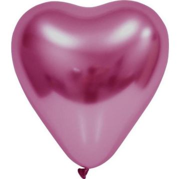 Balonevi 12 Krom 50'li Pembe Balon