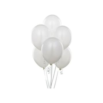 Balonevi Beyaz 100'lü Baskısız Balon