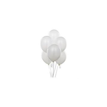 Balonevi Beyaz 100'lü Baskısız Balon