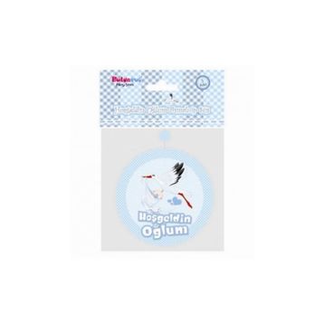 Balonevi Hoşgeldin Oğlum Asmalı İp Süs