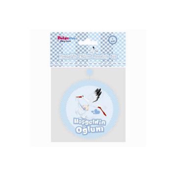 Balonevi Hoşgeldin Oğlum Asmalı İp Süs