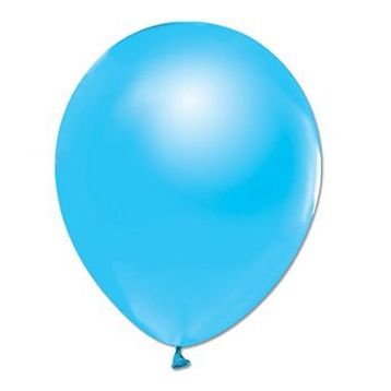 Balonevi Mavi 100'lü Baskısız Balon