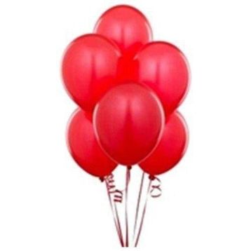 Balonevi Metalik Kırmızı Balon