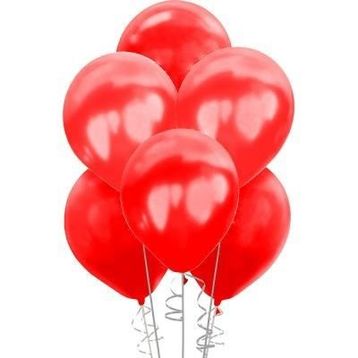 Balonevi Metalik Kırmızı Balon