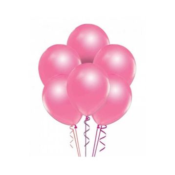 Balonevi Metalik Pembe Balon