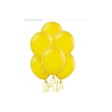 Balonevi Metalik Sarı Balon