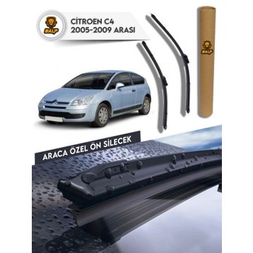 BALP Citroen C4 2005-2009 70x60 cm Muz Silecek Takımı