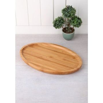 Balsa BS2415 24 CM Bambu Oval Sunum Tepsisi