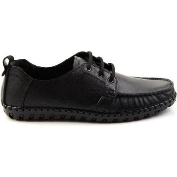 Bambi E01900400003 Siyah Leather Erkek Casual Ayakkabı