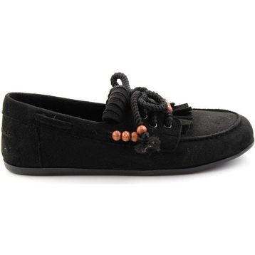 Bambi K01566004872 Siyah Kadın Loafer Ayakkabı