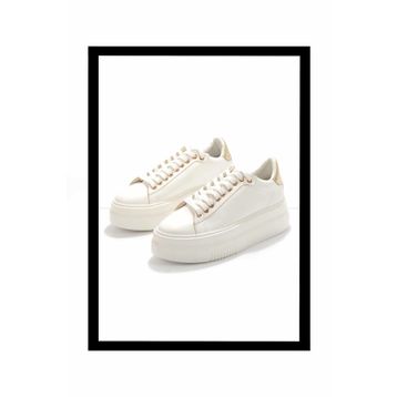 Bambi K01791008009 Beyaz Kadın Sneaker