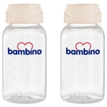 Bambino 125 ml 2 Adet Süt Saklama Kabı