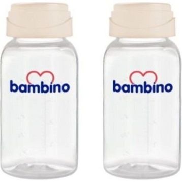 Bambino 125 ml 2 Adet Süt Saklama Kabı