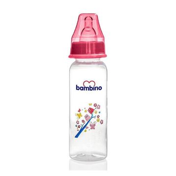 Bambino 250 ml Pembe Standart PP Biberon