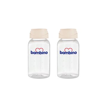 Bambino 2x125 ml Süt Saklama Kabı