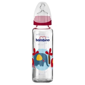 Bambino B012 225 ml Ortodontik Cam Biberon