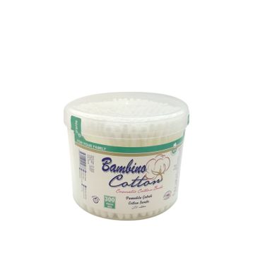 Bambino Cotton 300'lü Pamuklu Kulak Çubuğu
