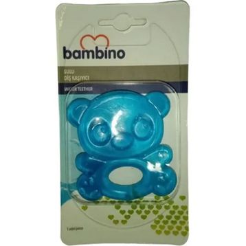 Bambino Mavi Figürlü Sulu Diş Kaşıyıcı