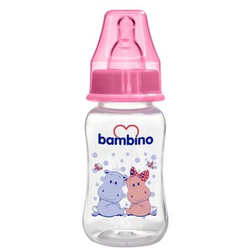 Bambino T-026 Oval Kavramalı PP 150 ml Biberon