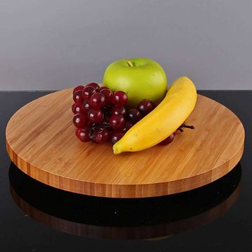 Bambu 30 cm Dönerli Düz Sunum Tepsisi