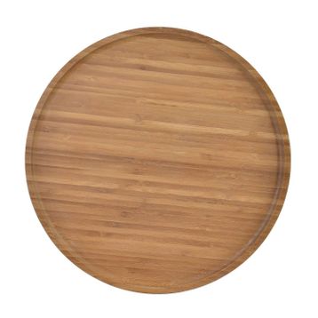 Bambu 30 cm Dönerli Düz Sunum Tepsisi