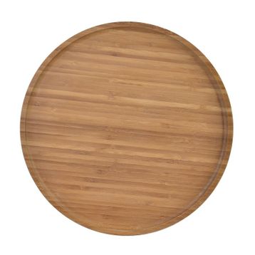 Bambu 30 cm Dönerli Düz Sunum Tepsisi