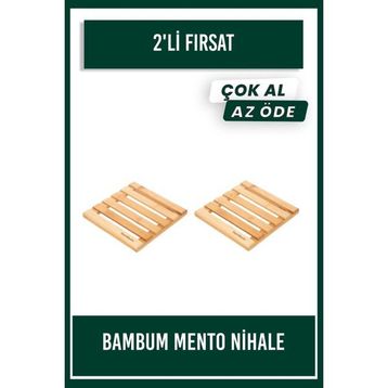 Bambum 2'li Mento Kare Nihale