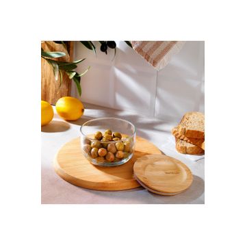 Bambum 300 ml Duo Cam Saklama Kabı