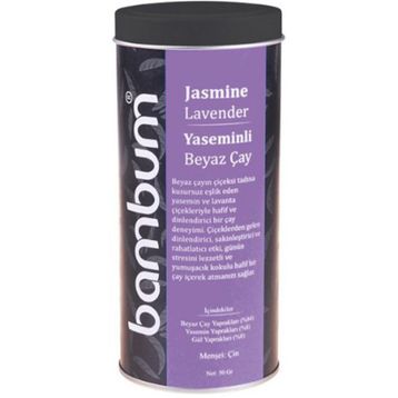 Bambum 50 gr Jasmine Lavender Yasemin ve Lavantalı Beyaz Çay
