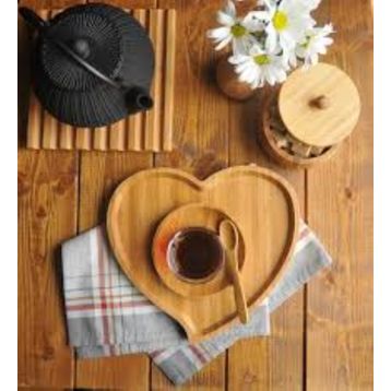 Bambum Amor Kalp Küçük Tepsi